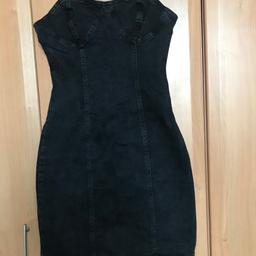 Primark black bodycon denim dress with back zip
Size 8
Worn but very good condition

Collection from Whitefield Manchester M45 or buyer to pay postage