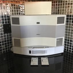 Bose acoustic wave music system 2,+Bose acoustic wave 5 multi disc cd changer+Bose wave module for wave 2 music system+2 remote controls,fantastic sound system all in working and excellent scratch free condition,