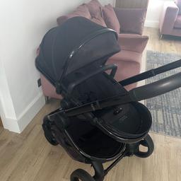 ICandy Cerium from birth- toddler
Includes-
Carry cot/stroller
Matress
Elevator adaptors
Carseat adaptors
Winter footmuff and liner
Raincover
Parasol
Rucksack
Bumper bar
Smoke and Pet free home
Few scuffs and rucksack has a tear
Happy to send more pics

Merseyside area
*No scams please*