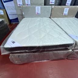 DOUBLE T/S SUPER ORTHOPAEDIC MATTRESS silver crushed velvet BASE AND HEADBOARD 

£240.00 - BARGAIN PRICE 🌟🌟🌟

£260.00 ASSEMBLED BY OUR PROFESSIONAL DELIVERY TEAM IN YOUR HOME OF YOUR ROOM OF CHOICE 

ORDER WHILE YOU STILL CAN - 01709 208200 

B&W BEDS 

Unit 1-2 Parkgate Court 
The gateway industrial estate
Parkgate 
Rotherham
S62 6JL 
01709 208200
Website - bwbeds.co.uk 
Facebook - B&W BEDS parkgate Rotherham 

Free delivery to anywhere in South Yorkshire Chesterfield and Worksop on orders over £100
Same day delivery available on stock items when ordered before 1pm (excludes sundays)

Shop opening hours - Monday - Friday 10-6PM  Saturday 10-5PM Sunday 11-3pm