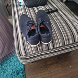 Good condition size 10 canvas shoes from zara