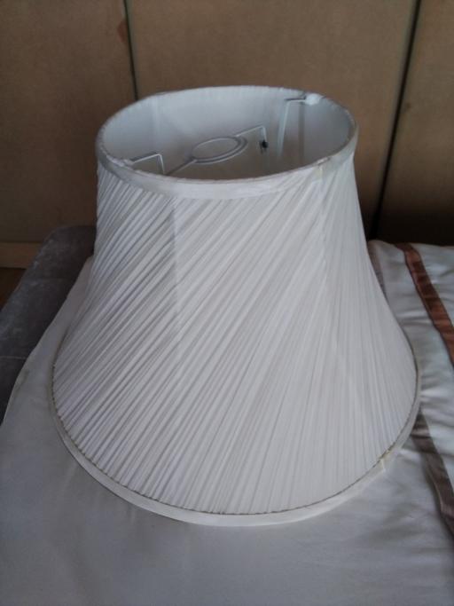 Buy & Sell Greater Manchester Bury - Photos for LARGE CREAM LAMP SHADE