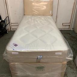 NATIONAL BED FEDERATION APPROVED ✅
Add extra £30.00 for slide storage 🌟
Add extra £60.00 for 2 drawers 🌟

SINGLE - 9/10 INCH MEDIUM FIRM ORTHOPEDIC MATTRESS 
QUILTED 
CREAM FABRIC DIVAN BASE AND HEADBOARD 
£180

B&W BEDS 

Unit 1-2 Parkgate court 
The gateway industrial estate
Parkgate 
Rotherham
S62 6JL 
01709 208200
Website - bwbeds.co.uk 
Facebook - Bargainsdelivered Woodmanfurniture

Free delivery to anywhere in South Yorkshire Chesterfield and Worksop on orders over £100

Same day delivery available on stock items when ordered before 1pm (excludes sundays)

Shop opening hours - Monday - Friday 10-6PM  Saturday 10-5PM Sunday 11-3pm