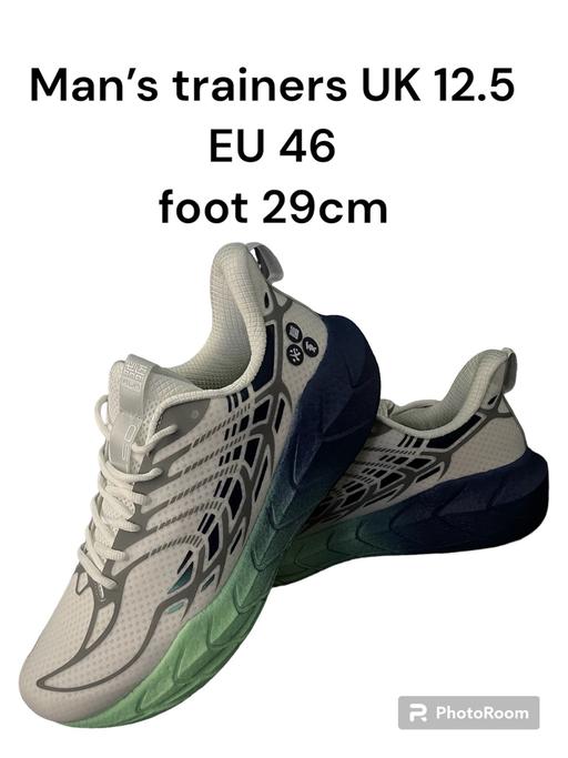 Buy & Sell West Midlands Birmingham - Photos for Man’s trainers UK 12.5 EU 46 foot 29cm new