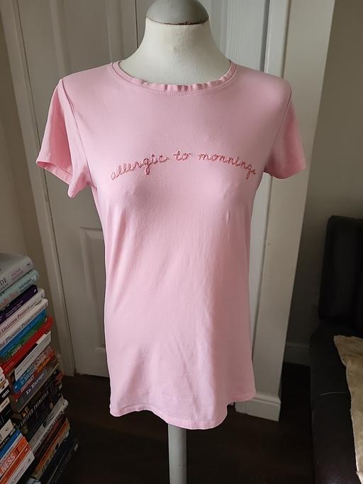 Buy & Sell West Midlands Sandwell - Photos for Golddigga Pink T Shirt Top Size 10