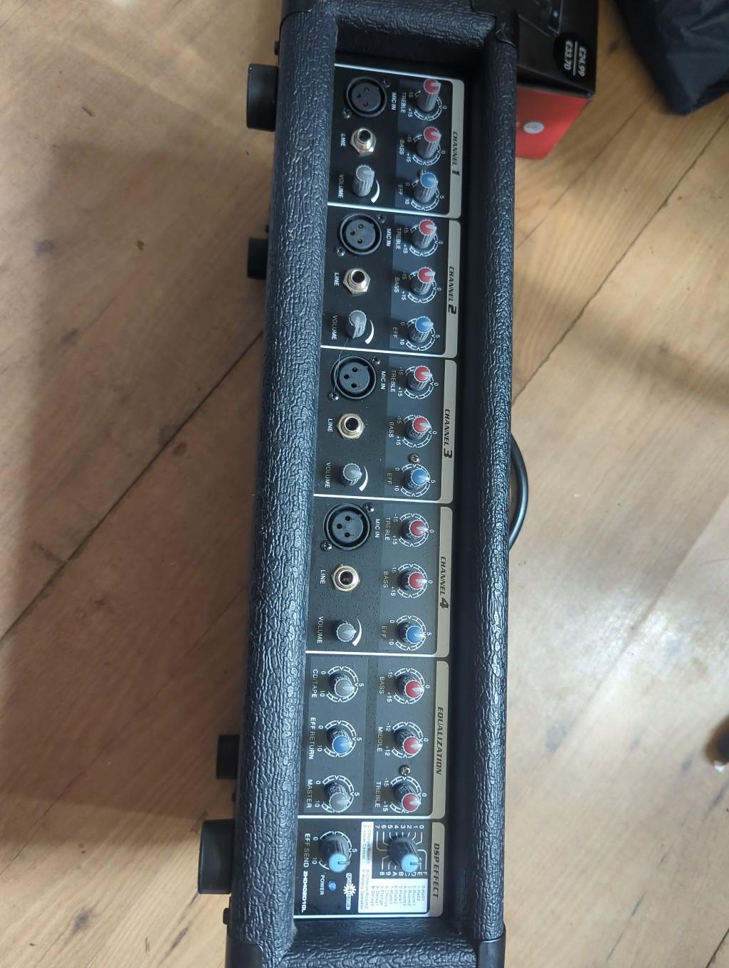 gear4music 4 channel mixer amp in CR0 London for £75.00 for sale Shpock