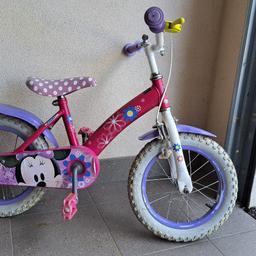 GRATIS!!

verschenke Mädchen Fahrrad im Minnie Mouse Design. Leichte Kratzer am Sattel