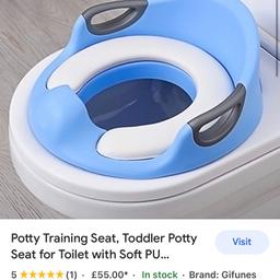 Brand new toilet trainer seat