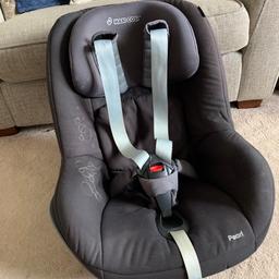Maxi Cosi Group 1 Car seat.

For toddlers from approx 9mths - 4yrs.
9-18kgs or 20-40lbs.

To be installed with Familyfix (Isofix) Base, selling separately £30.

Collection Only.