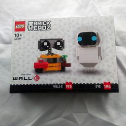 Lego brickheadz Disney pixar WALL. E and EVE set 40619.
Brand new never opened.
Factory sealed.
Sold as seen, collection only.
Please check out my other listings too as I have lots of other items for sale.