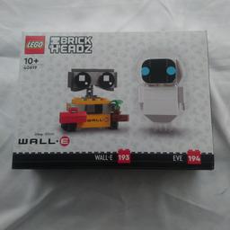 Lego brickheadz Disney pixar WALL. E and EVE set 40619.
Brand new never opened.
Factory sealed.
Sold as seen, collection only.
Please check out my other listings too as I have lots of other items for sale.