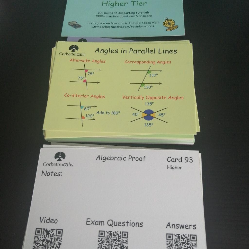 GCSE Maths Revision cards in B23 Birmingham for £5.50 for sale | Shpock