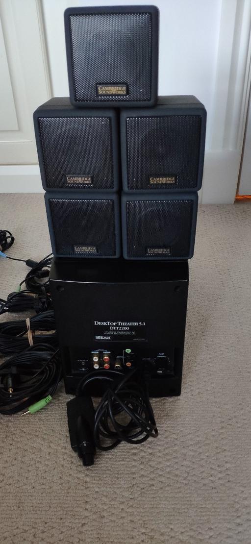 Buy & Sell Staffordshire Lichfield - Photos for Cambridge Soundworks 5 speaker surround sound