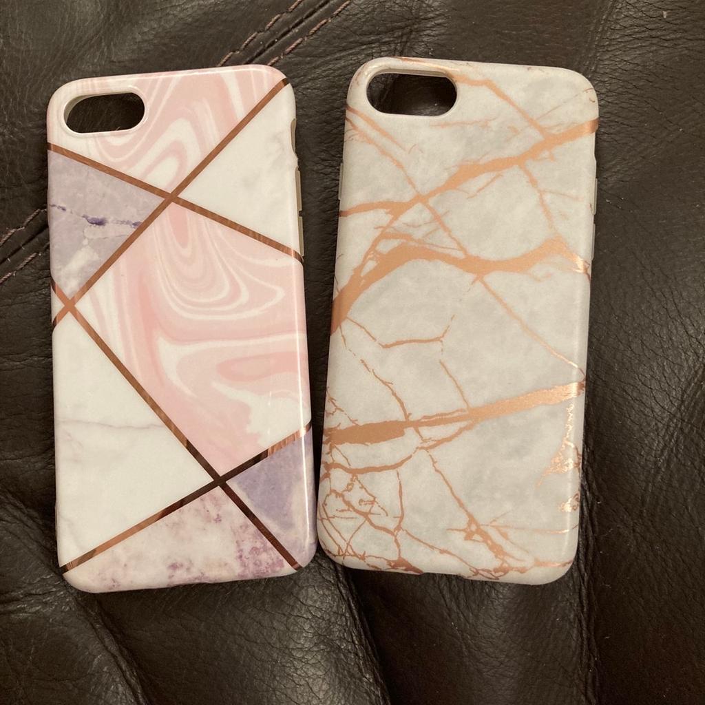 2 x Marble Effect Iphone Cases fits Iphone 8 & 11 SE. Excellent Condition.

Collection S64 Area. Can post for additional post & packing fees. I only accept Cash or Bank Transfer & i only post out to UK. 😊 Happy Sphocking!