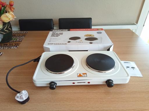 Buy & Sell Essex Southend-on-Sea - Photos for GEEPAS DOUBLE ELECTRIC HOT PLATE