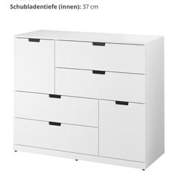 Ikea Nordli Kommode zu verkaufen, 120x99x47cm, sehr guter Zustand, keine Kratzer und Dellen, nur Selbstabholung, bei Interesse PN 
Neupreis € 399,-