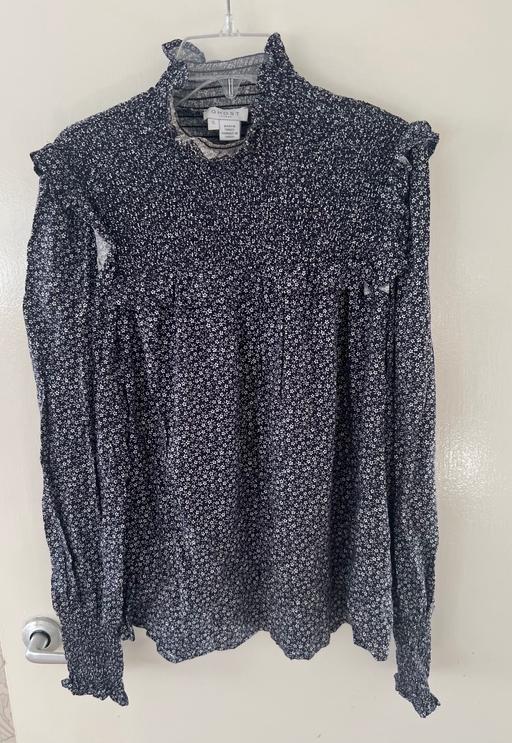 Buy & Sell South West London West Brompton - South West London - Photos for Ghost Floral High Neck Blouse Shirt Size S