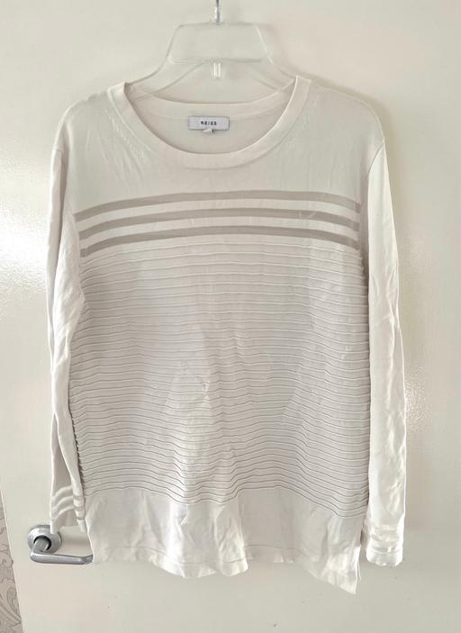 Buy & Sell South West London West Brompton - South West London - Photos for REISS Corinne Striped Jumper Top Sweater