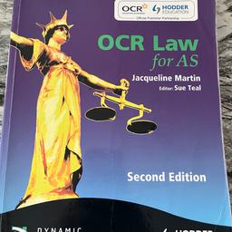 A level: OCR AS LAW