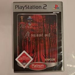 Verkaufe das Spiel Resident Evil 4 für die Playstation 2. Das Spiel ist getestet und funktioniert einwandfrei. Kratzer sind dennoch bei dem Alter unvermeidbar. Benutzerhandbuch liegt bei.

Kann abgeholt oder für 1,60€ versendet werden.