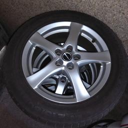 4 Borbet Felgen mit Sommer Reifen..guter Zustand..ET : 40.... für Nissan Qashqai... Dacia Duster.....