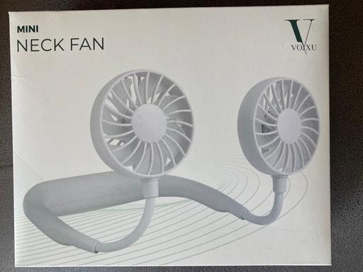 Buy & Sell West Midlands Birmingham - Photos for Rechargeable Neck Fan 3 Speeds NEW