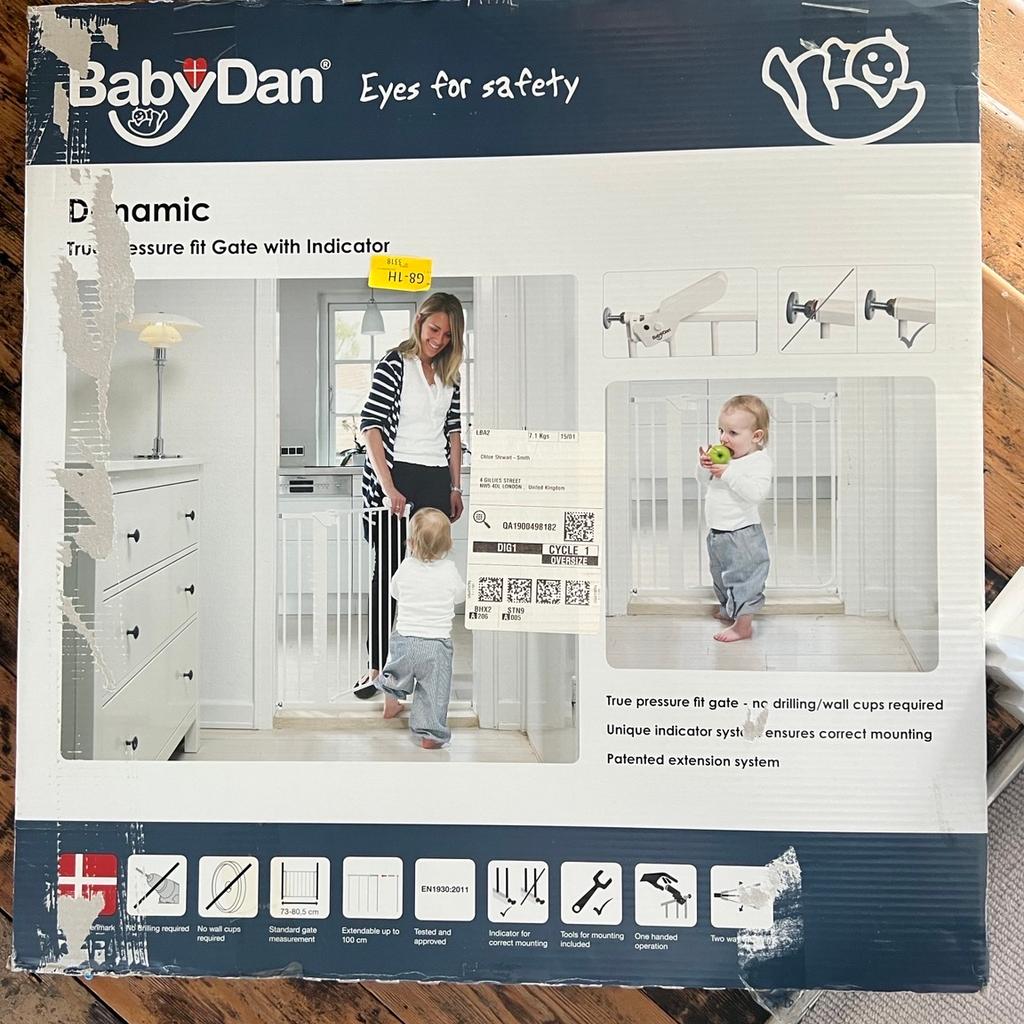 BabyDan pressure fit stair gate in NW5 London for £10.00 for sale Shpock