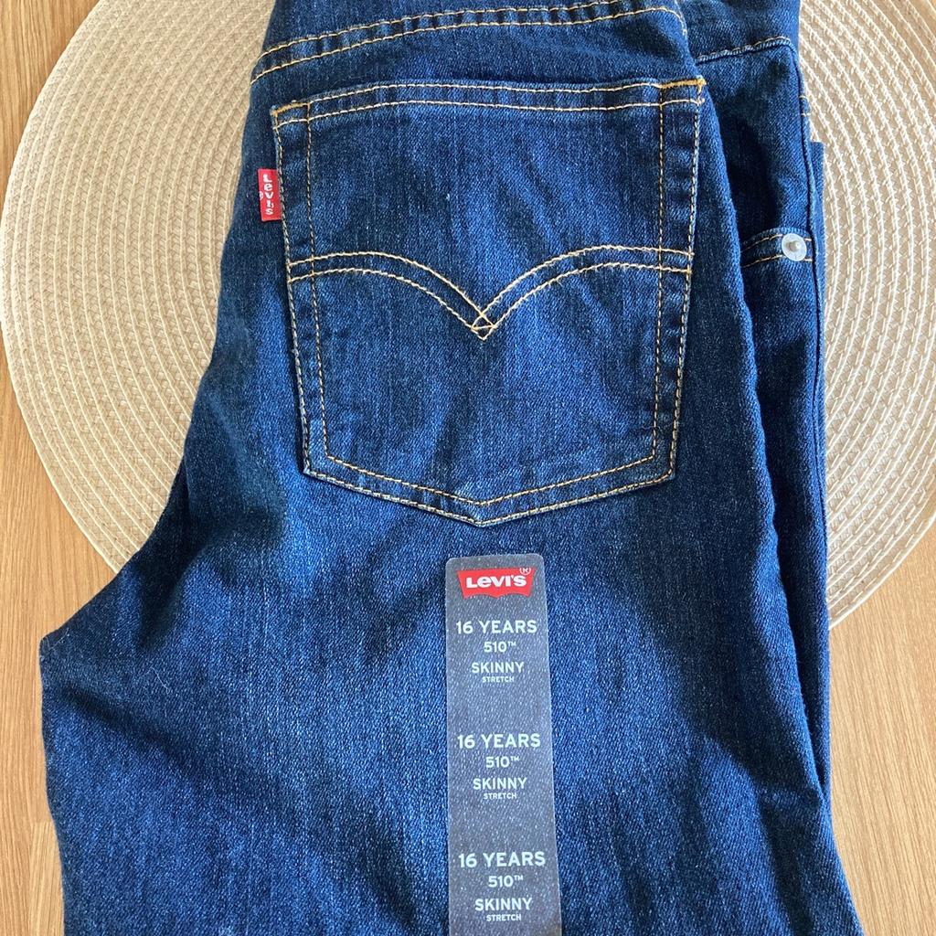 Brand new 501 age 16 skinny jeans.