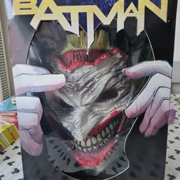 Batman Death in the Family Collector Set
Includes Joker mask and Death in the Family comic book. 

£45