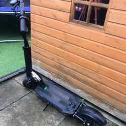Electric scooter has 3 gears front brake works rear doesn’t scooter has lights and indicators been left in shed for year now battery won’t hold a charge don’t know much about them or what battery to get can be seen working but battery dies only hold quarter charge cheap for someone in the know how to fix