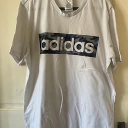 Adidas white t shirt