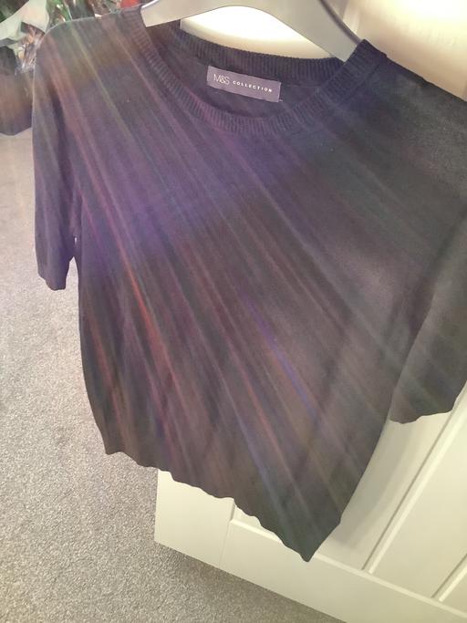 Buy & Sell West Midlands Walsall - Photos for Black short sleeve jumper black size10