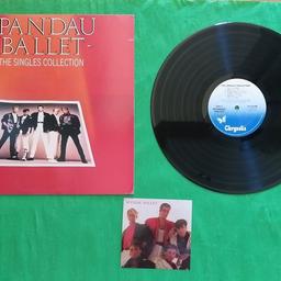 The Singles Collection
1985 prima stampa USA
completo della cartolina


       #spandauballet #	#Electronic  #Pop
#Synthpop #Ballad
