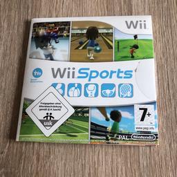 Wii Spiel 
Wii Sports

Super für Familien und Spieleabende.
Kaum gespielt 
Nichtraucher Haushalt 

Habe noch mehr Sachen auf meiner Seite.
Bei mehr Abnahme Preis verhandelbar 

Versand +5€