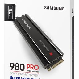 Verkaufe: Samsung SSD 980 Pro 1TB Heatsink
PCIe 4.0 NVMe M2
PS5 Kompatibel!

Zustand: Neu und ungeöffnet.

Privatverkauf.
Gebe keine Garantie, keine Gewährleistung und biete keine Rücknahme!