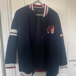 bomber womens jacket by zara, size 16/xl, used it but in good condition