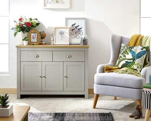 Buy & Sell Greater Manchester Bolton - Photos for New grey/oak sideboard