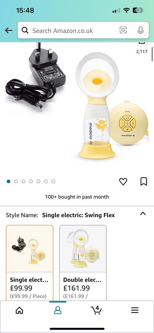 Buy & Sell East London Goodmayes - East London - Photos for Electric breast pump - MADELA - Like NEW