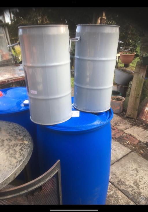 Buy & Sell West Yorkshire Leeds - Photos for 30 litre steel drums £9each