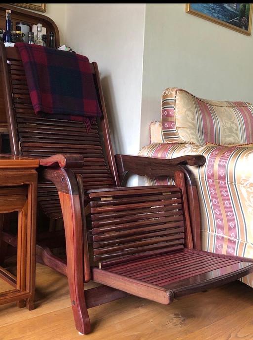 Buy & Sell Oxfordshire Oxford - Photos for Rosewood reclining chair in good condition