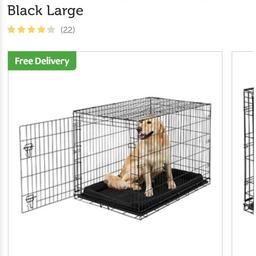 large dog crate....collapsible....as new used a couple of times....collection from bromsgrove