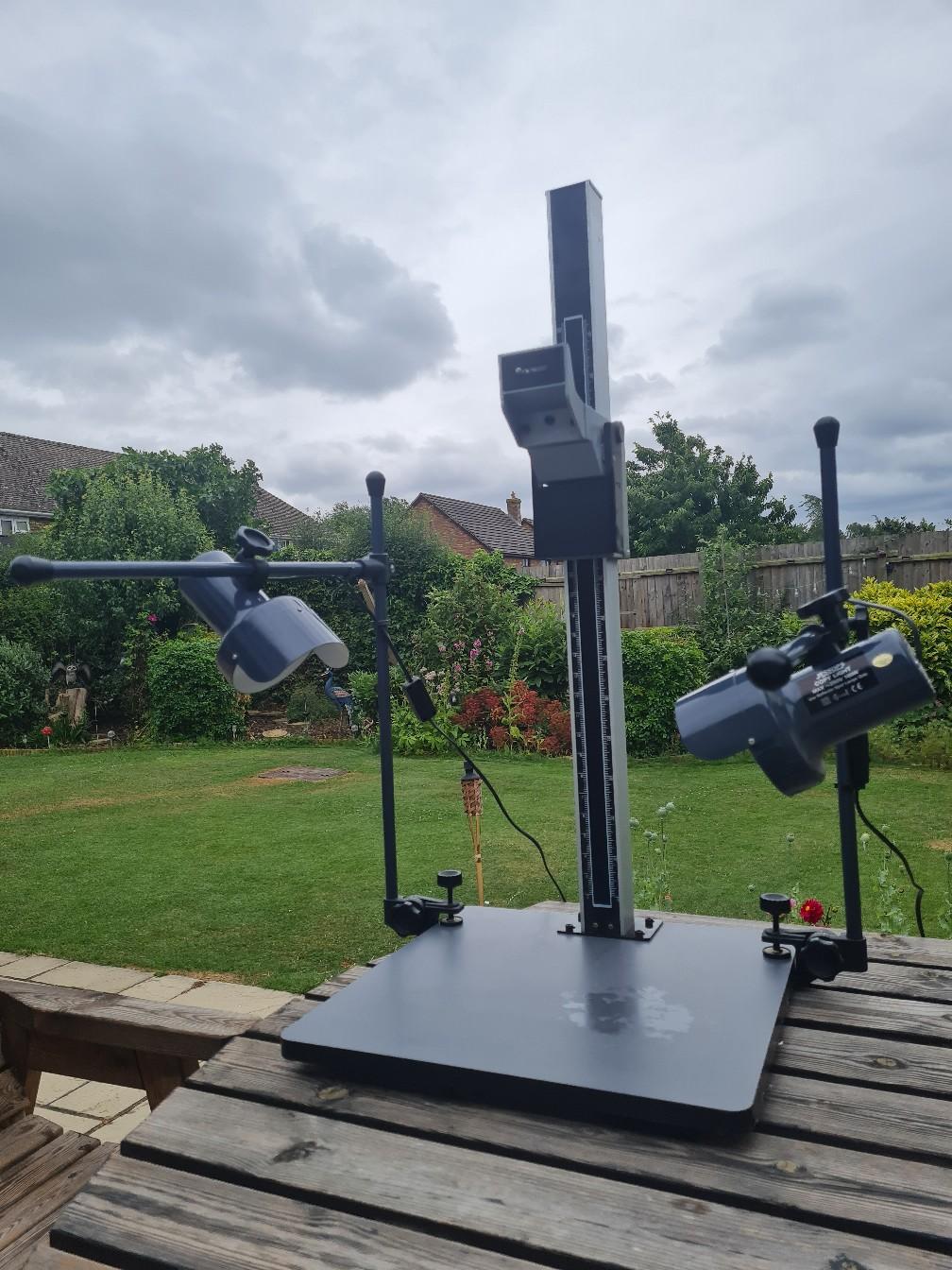 Photographic Copy Stand and lights in PE26 Huntingdonshire for £50.00