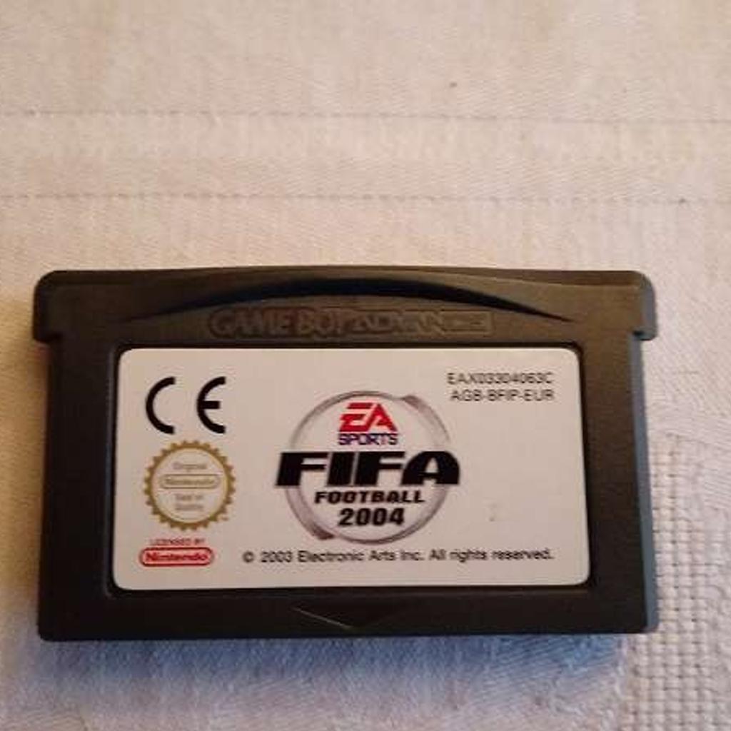 Verkaufe Fifa Football 2004 für Gameboy Advance in Top-Zustand.