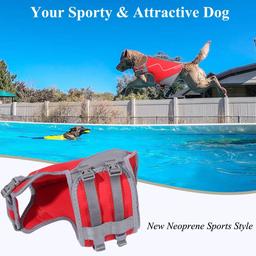 BN still in original packaging sealed Small Dog Life Jacket, Skin-Friendly Neoprene Life Vest for Dogs with Superior Buoyancy & Rescue Handle. Colour - Red (Size Small)
Triple Protection
Durable D Ring
Quick Release Buckle
Strong Rescue Handle
Secure Fastening System
Padded
Reflective Trims
High Visibility for Night Safety
Hook & Loop Closure
Neoprene Material
Adjustable Fit
Sports Style
Target: Dog
Breed Recommendation: ‎Small Breeds
Size: Small - 46-56cm (Ribcage Girth)
Neck Size: 11.02 inches
Minimum Weight Recommendation: 7 Pounds
Closure: ‎Buckle
Colour: ‎Red
Care Instructions: ‎Hand Wash Only
X 1 Life Jacket Vest
X 1 Measuring Tape