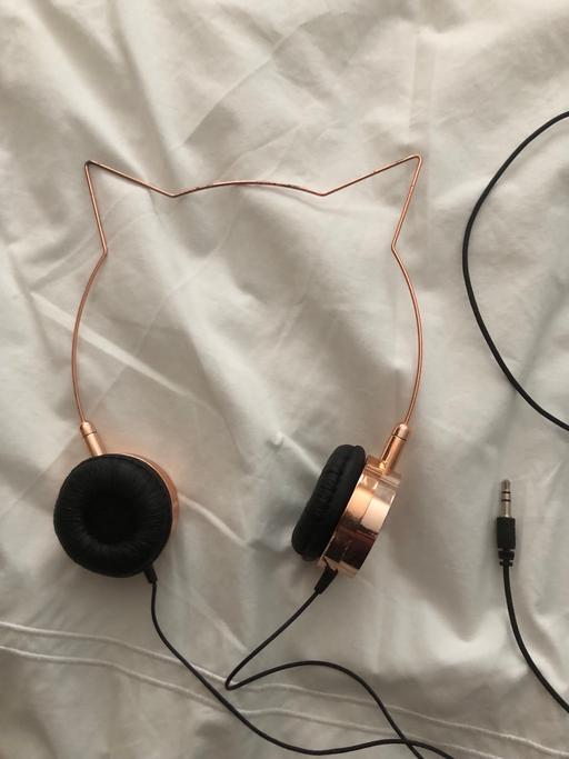 Buy & Sell West Midlands Birmingham - Photos for Cat headphones, accessorise, rose gold 