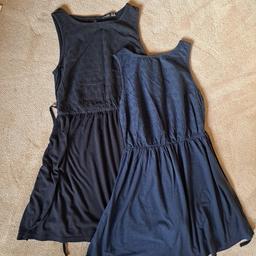 Two dresses from Primark 
One navy and one black
Label says size 10 but I've listed as size 8 as I think small fitting
Collection from Conisbrough or may be able to deliver local