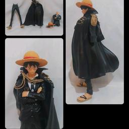 D. Luffy One piece anime figure King Black Suit Edition 23cm tall (self build).


Paris is a self build item very easy to put together


Please note there is no box for this item