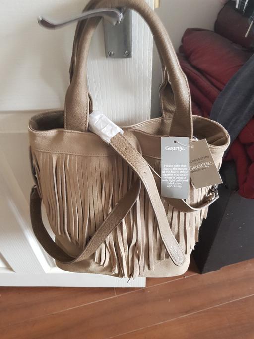 Buy & Sell Barking and Dagenham Dagenham - Barking and Dagenham - Photos for George suede tassel bag new with tag