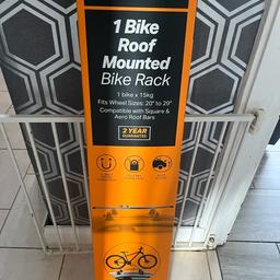 Halfords bike rack brand new never used collect form Walton