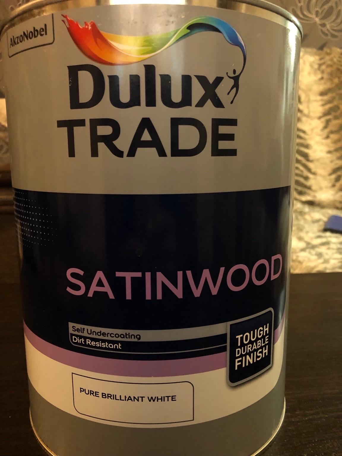 DULUX TRADE PAINT WHITE SATINWOOD in PE2 Peterborough for £280.00 for